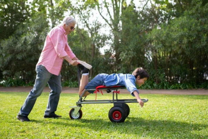 Lawn mowing manly