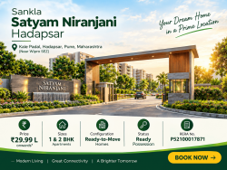 Buy Ready-to-Move 1 & 2 BHK Flats in Hadapsar | Sankla Satyam Niranjani